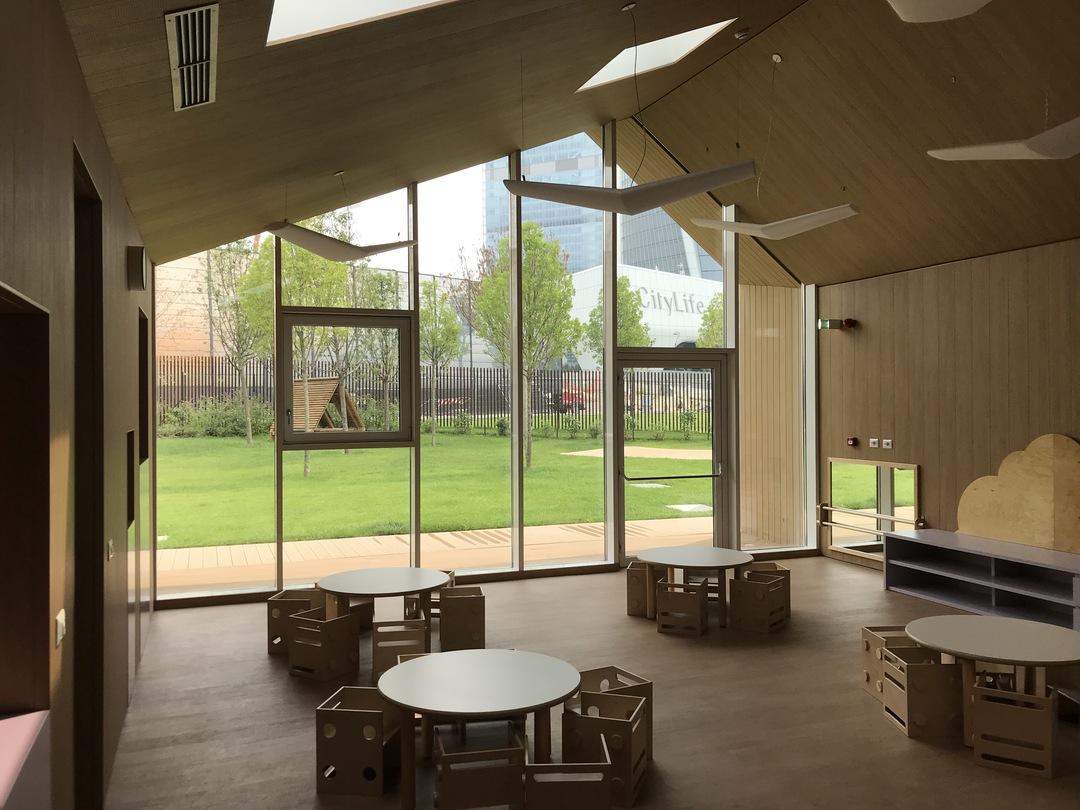 Asilo nido a Citylife a Milano 